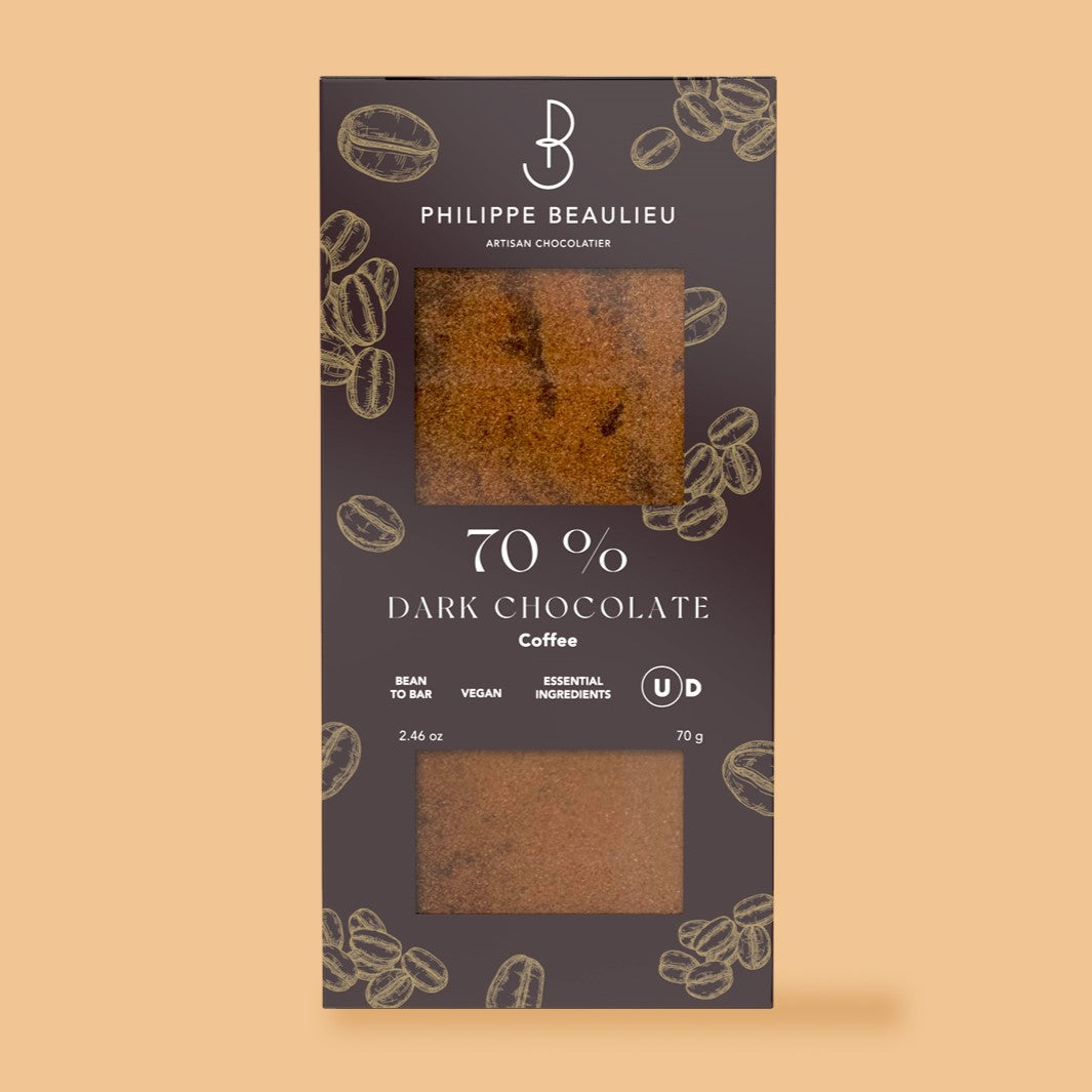 70% Dark Chocolate Coffee (10 counts)
