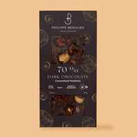 70% Dark Chocolate Caramelized Hazelnuts (10 count)