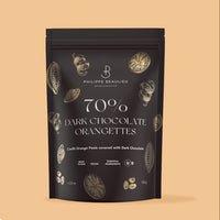 70% Dark Chocolate Covered Orange Peels (5 counts)