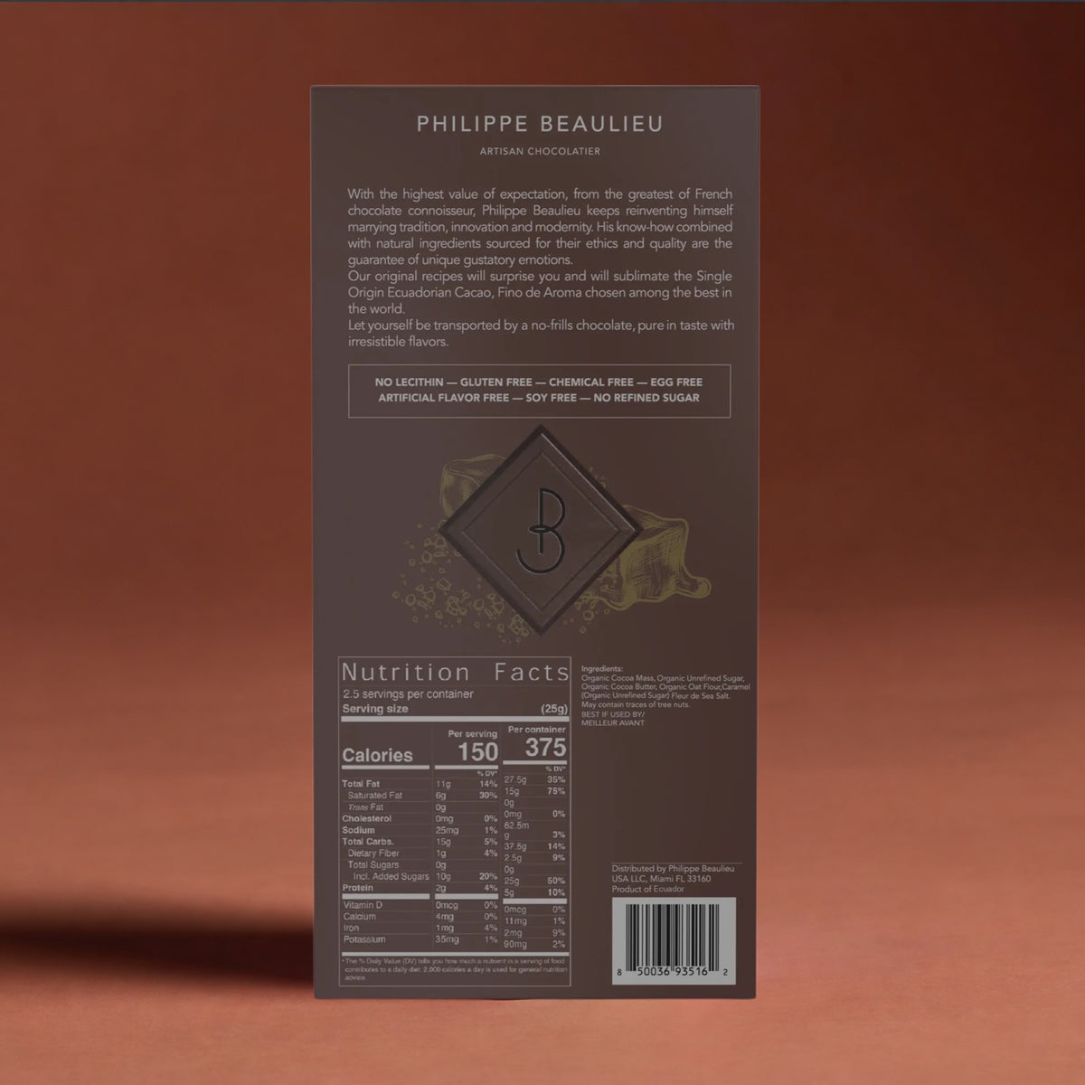 40% Vegan Milk Chocolate Caramel & Fleur de Sel