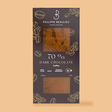 70% Dark Chocolate Coffee (10 counts)