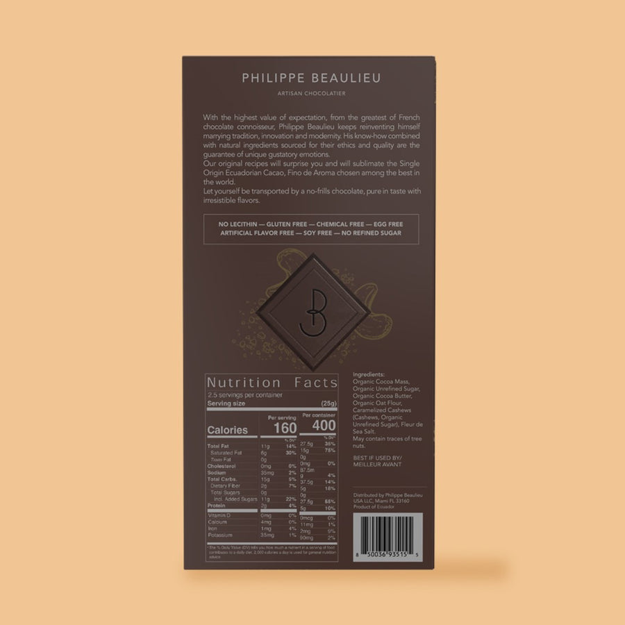 40% Vegan Milk Chocolate Caramel & Fleur de Sel (10 count)