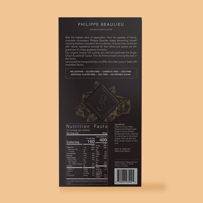 70% Dark Chocolate Caramel, Roasted Almonds & Fleur de Sel