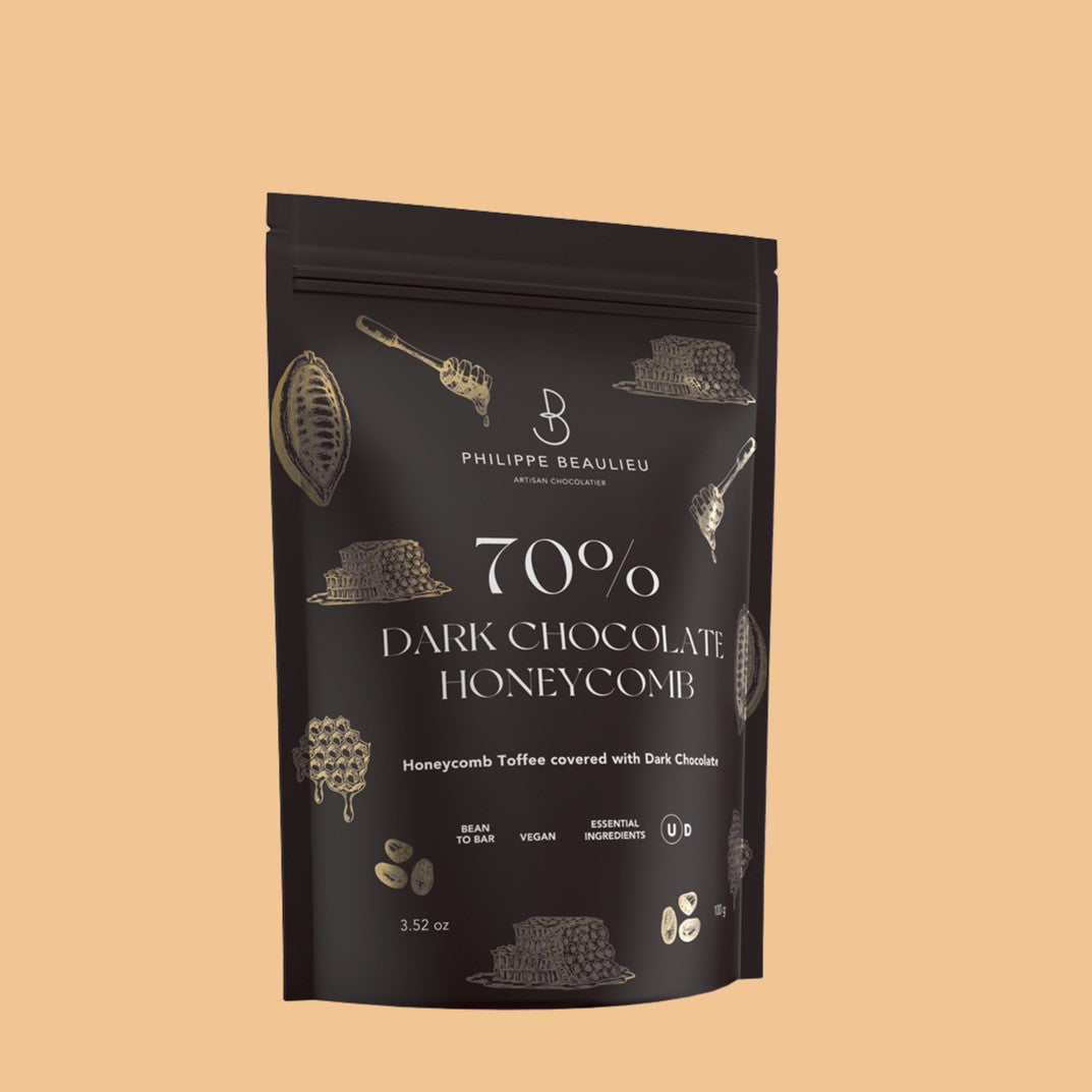 70% Dark Chocolate Covered Honeycomb