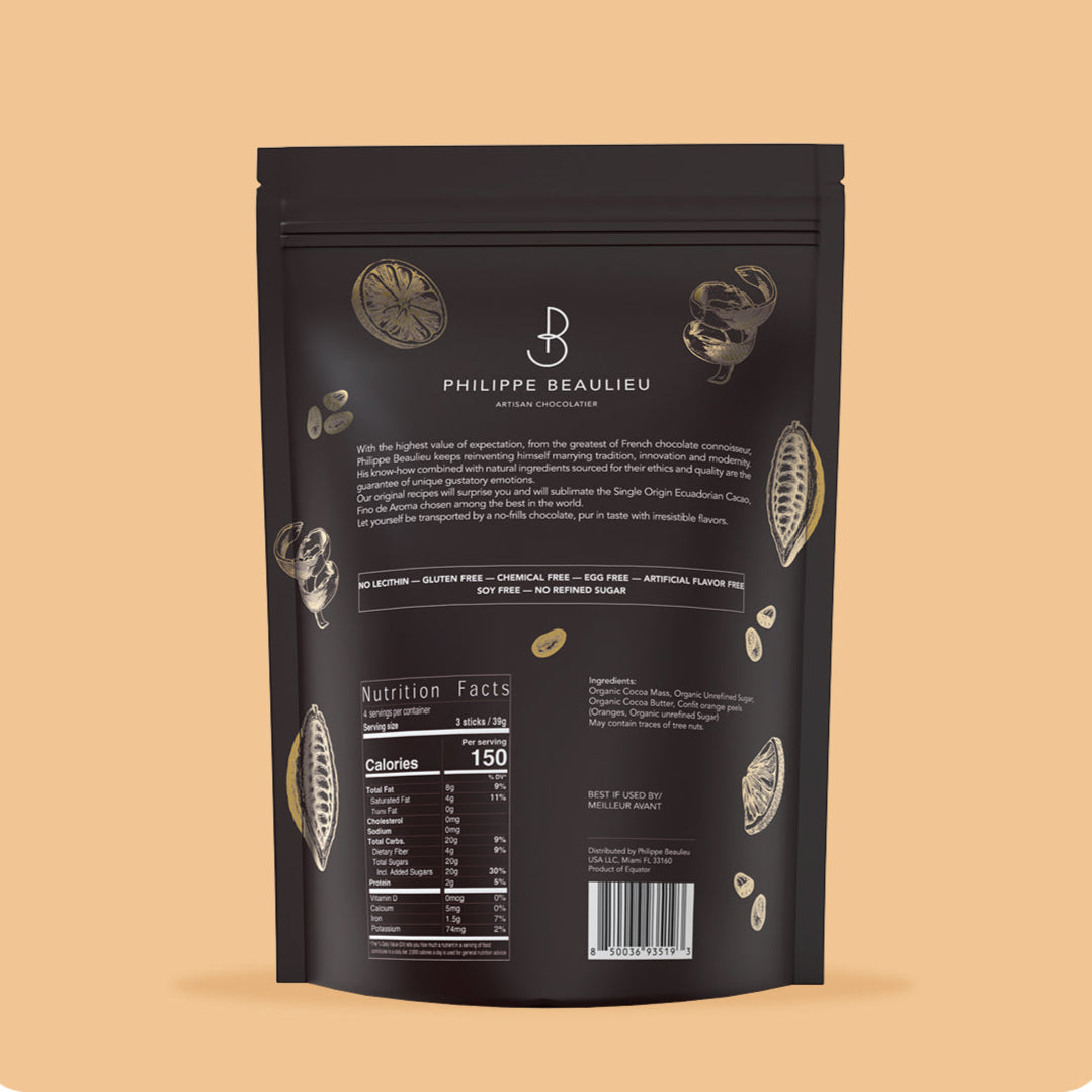 70% Dark Chocolate Covered Orange Peels