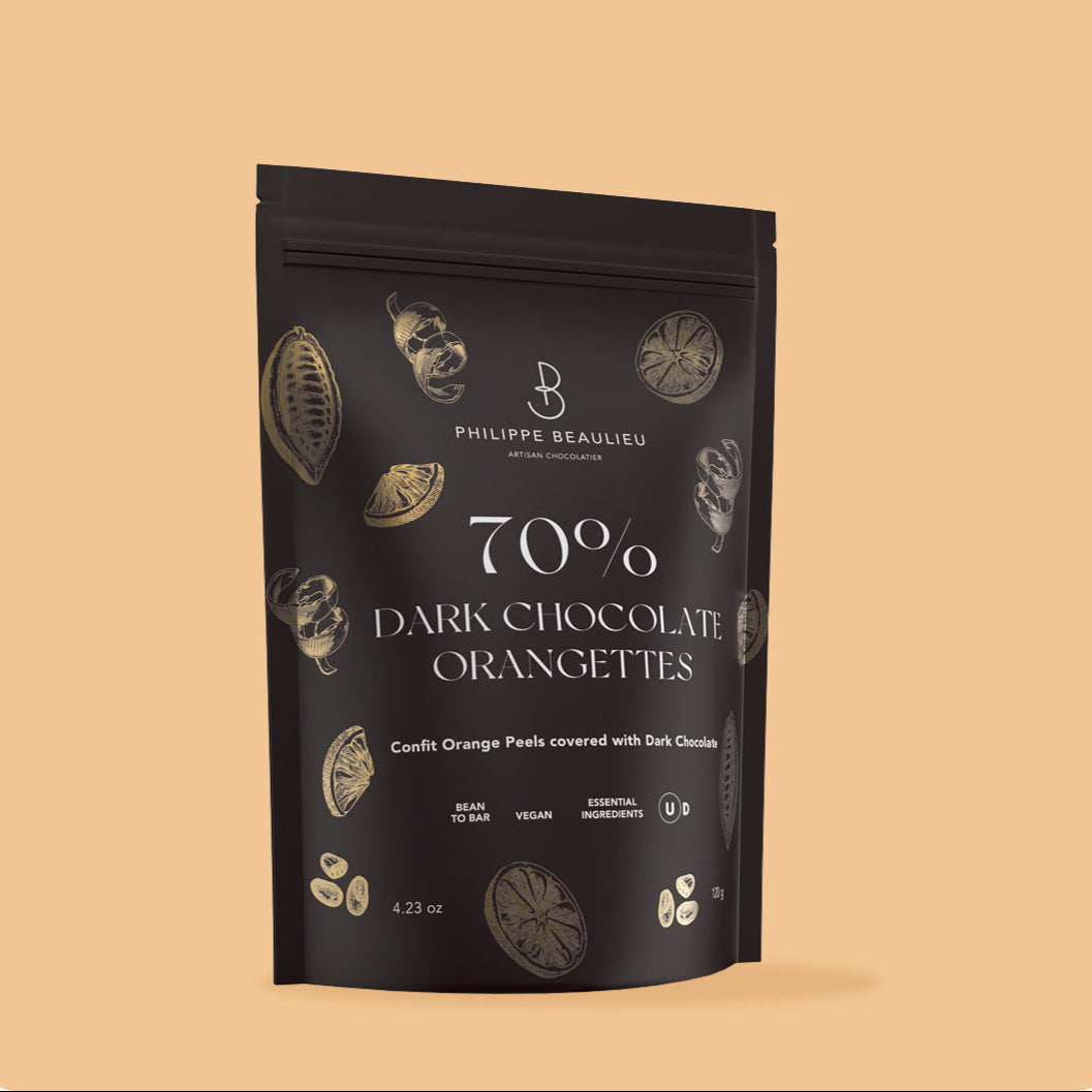 70% Dark Chocolate Covered Orange Peels