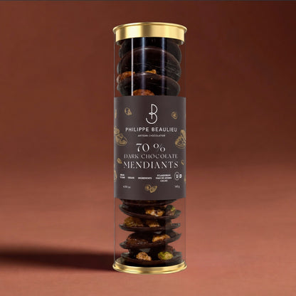 70% Dark Chocolate Mendiants