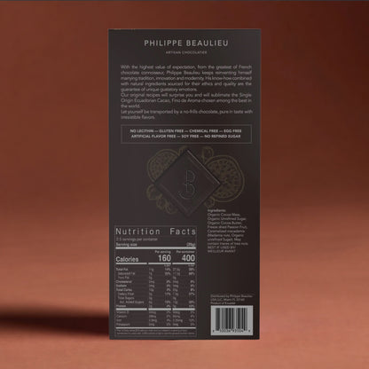 70% Dark Chocolate Passion Fruit & Caramelized Macadamia