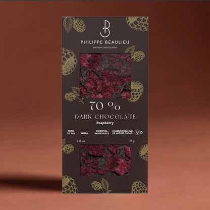 70% Dark Chocolate Raspberries